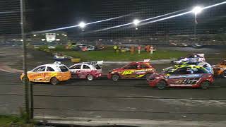 lochgelly Raceway  spedeworth TV stock rods European championship 2024 [upl. by Assiral]