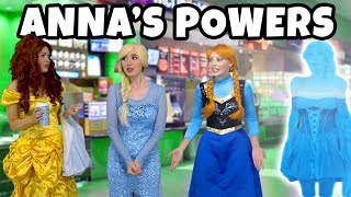 ANNAS FREEZING POWERS AFTER ANNA AND ELSA SWITCHED Totally TV Character Video [upl. by Esyahc399]