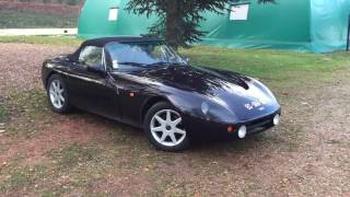 ESSAI DUNE TVR GRIFFITH 500 la banane [upl. by Onavlis]