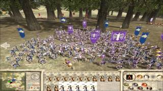 Rome Total War Online Battle 2098 5 Player Free For All LiveCommentary [upl. by Atinek]