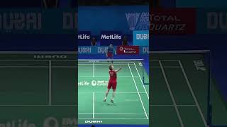 Lee Chong Weis unbelievable save against Axelsen shorts badminton leechongwei viktoraxelsen [upl. by Venuti607]