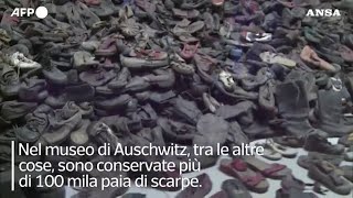 Giorno della memoria 76 anni fa la liberazione di Auschwitz [upl. by Aidualc852]