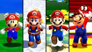 Evolution of Mario in 3D Games 1996  2018 [upl. by Airtemed399]