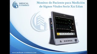 Monitor de signos vitales x12 EDAN [upl. by Eirrok]