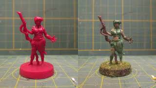 Painting the Druid from Heroquest 2021 [upl. by Noemad]