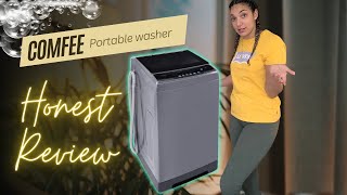 Comfee Portable Washing Machine Review  Best Compact Washer for Apartments Dorms and RVs [upl. by Yelruc]