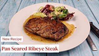 Best Way to Cook a Ribeye Steak Cast Iron Method [upl. by Finer]