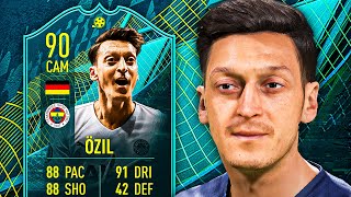 5⭐ SKILL MOVES 😍 90 MOMENTS OZIL PLAYER REVIEW  FIFA 22 Ultimate Team [upl. by Seumas]