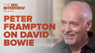 Peter Frampton on David Bowie  The Big Interview [upl. by Nnawaj]