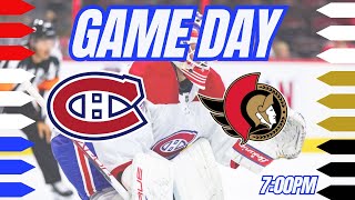 NHL Game Play By Play Canadiens vs Senators [upl. by Teague753]