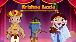 Chhota Bheem  Krishnas Playful Miracles  Cartoon for kids  Hindi stories [upl. by Jea]