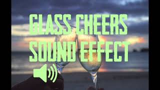 GLASS CHEERS CLINK SOUND EFFECT ASMR 1 HOUR [upl. by Nitsreik97]