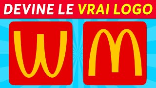 Devine le vrai LOGO  ✔️  Quiz Logo 2025 👀 [upl. by Fulmis]