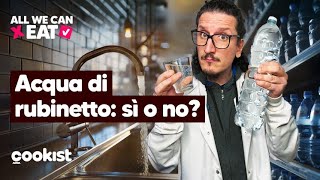 Acqua in bottiglia o del rubinetto Il nutrizionista spiega qual è la migliore da bere [upl. by Essirahs]