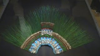 El Penacho de Moctezuma protagoniza la inauguración del Weltmuseum de Viena [upl. by Brice]