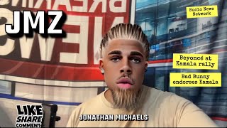 Beyoncé Kamala BadBunny Nigel Bradham on JMZ with Jonthan Michaels [upl. by Ammamaria]