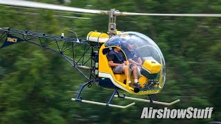 Ultralight Field  Helicopters and Autogyros  EAA AirVenture Oshkosh 2017 [upl. by Ricarda857]