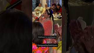 Hilarious Punjabi boliyaan for nankiyaan  Sangeet By Sakhiyan [upl. by Denn]