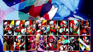 Mega Man Franchise  All Zero Themes and Battle Themes [upl. by Nilsoj]