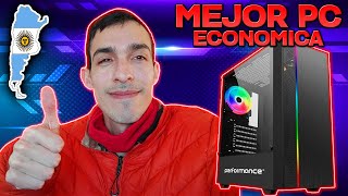 MEJOR PC GAMER ECONOMICA ARGENTINA 2024  TOBITO [upl. by Nolyarb]