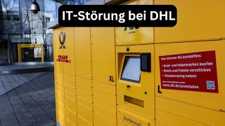 Massive Störung legt DHLDienste lahm DHL [upl. by Redmer]