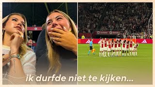 IK NAM MIJN CAMERA MEE NAAR DEZE SPANNENDE AJAX WEDSTRIJD  weekvlog 28 ࿎ Jade Anna [upl. by Ardnama119]