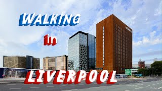 Walking in Liverpool  Hope Brownlow Pembroke Irvine Mason Paddington Wavertree Edge Hill St [upl. by Skvorak]