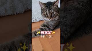 The Art and the Artist Part 2 🔥 shorts cat trending foryou viral catlover [upl. by Nenerb]