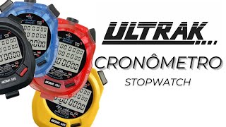 CRONÔMETRO ULTRAK 495 PROFISSIONAL STOPWATCH [upl. by Notloc717]