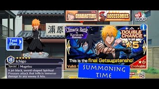 Final Getsugatensho Summons DANGAI ICHIGO AIZEN AND BARRAGAN  BLEACH Brave Souls [upl. by Nazario]