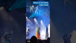 Allure of the Seas After Dark  Blue Planet Production Show  Higher Love Cover [upl. by Hardin]