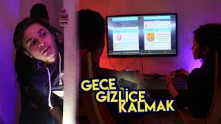 GECE GİZLİCE PLAYSTATİON CAFEDE KALMAK YAKALANIYORDUK [upl. by Ellennaj]