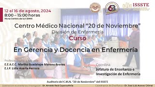 CURSO MONOGRÁFICO EN GERENCIA Y DOCENCIA EN ENFERMERÍA [upl. by Eneladgam977]