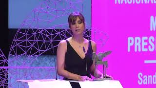 Sandra Sabatés Premio a la Mejor Presentadora  Premios Ondas 2018 [upl. by Vinny]