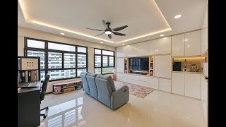 610C Tampines North Drive 1 5RM Brand New MOP High Floor Partial Unblock View Bright and Breezy [upl. by Oiciruam107]