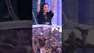 Amelie Lens dropped some newmusic on the tomorrowland mainstage Out in August 11 🔥 dancemusic [upl. by Clementius]