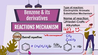 14BenzeneFriedelCrafts AlkylationElectrophilic Aromatic Substitution With rearrangement [upl. by Lynnette452]