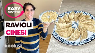 RAVIOLI CINESI la ricetta per farli in casa cotti al vapore e come chiuderli alla perfezione 😍 [upl. by Proulx]