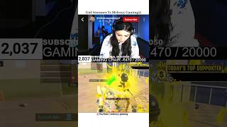 Girl Streamer vs Melroyy Gaming🇮🇳 shorts bgmi pubgmobile pubgviral shortsfeed viralshorts [upl. by Gregorius]