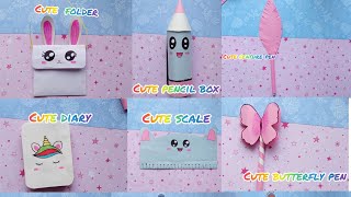 9 EASY CRAFT IDEAS  School Craft Idea DIY Craft School hacks Origami craftpaper mini gift idea [upl. by Ialocin68]