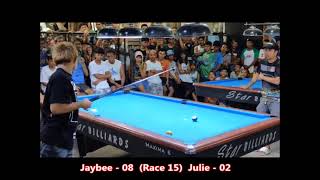 Jaybee Sucal vs Julie Enerlas Bogo City Cebu Race 15 BRIEF [upl. by Assilana]