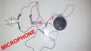 How to Make Microphone at Home [upl. by Allebara]