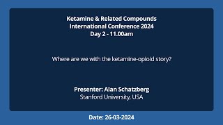 Where are we with the ketamineopioid story [upl. by Cesare438]