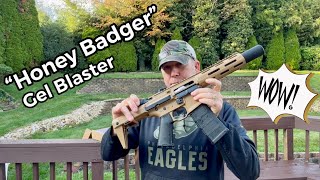 Meet the “Honey Badger” The most realistic Gel Blaster we’ve ever tested [upl. by Haniraz]