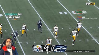 FlightReacts Steelers vs Seahawks 2023 Week 17 Highlights [upl. by Durward]