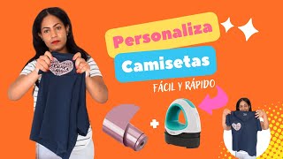 Camisetas Personalizadas con Vinilo Termoadhesivo de LOKLIK Tutorial Paso a Paso 💙 LOKLiKOfficial [upl. by Naujal27]