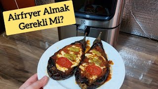 Airfryerde KARNIYARIK Yapılır Mı❓️Airfryer ALMAK GEREKLİ Mİ Patlıcan Yemekleri Tarifler Elektrolüx [upl. by Yarazed644]