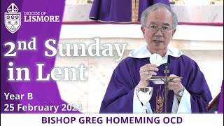 Catholic Mass Today Second Sunday in Lent 25 Feb 2024 Bishop Greg Homeming Lismore Australia [upl. by Browne484]