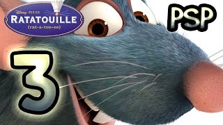 Ratatouille  The Movie  Game PSP Walkthrough Part 3  100  Fountain Test [upl. by Garold]