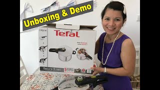 Unboxing Tefal Secure 5 Neo Pressure Cooker [upl. by Dlareg]